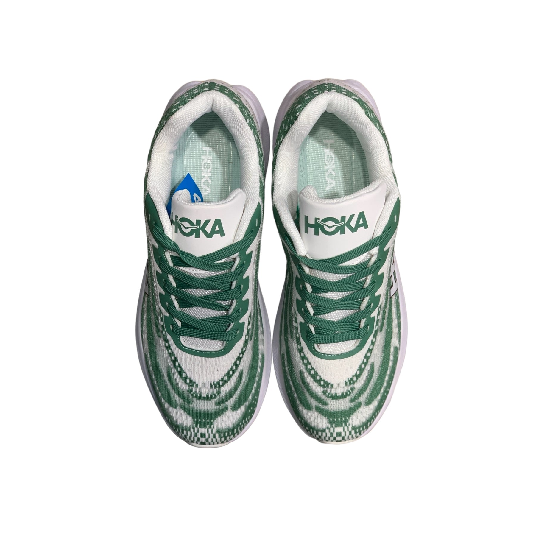 Hoka Go Walk Rubious White Green Premium Quality