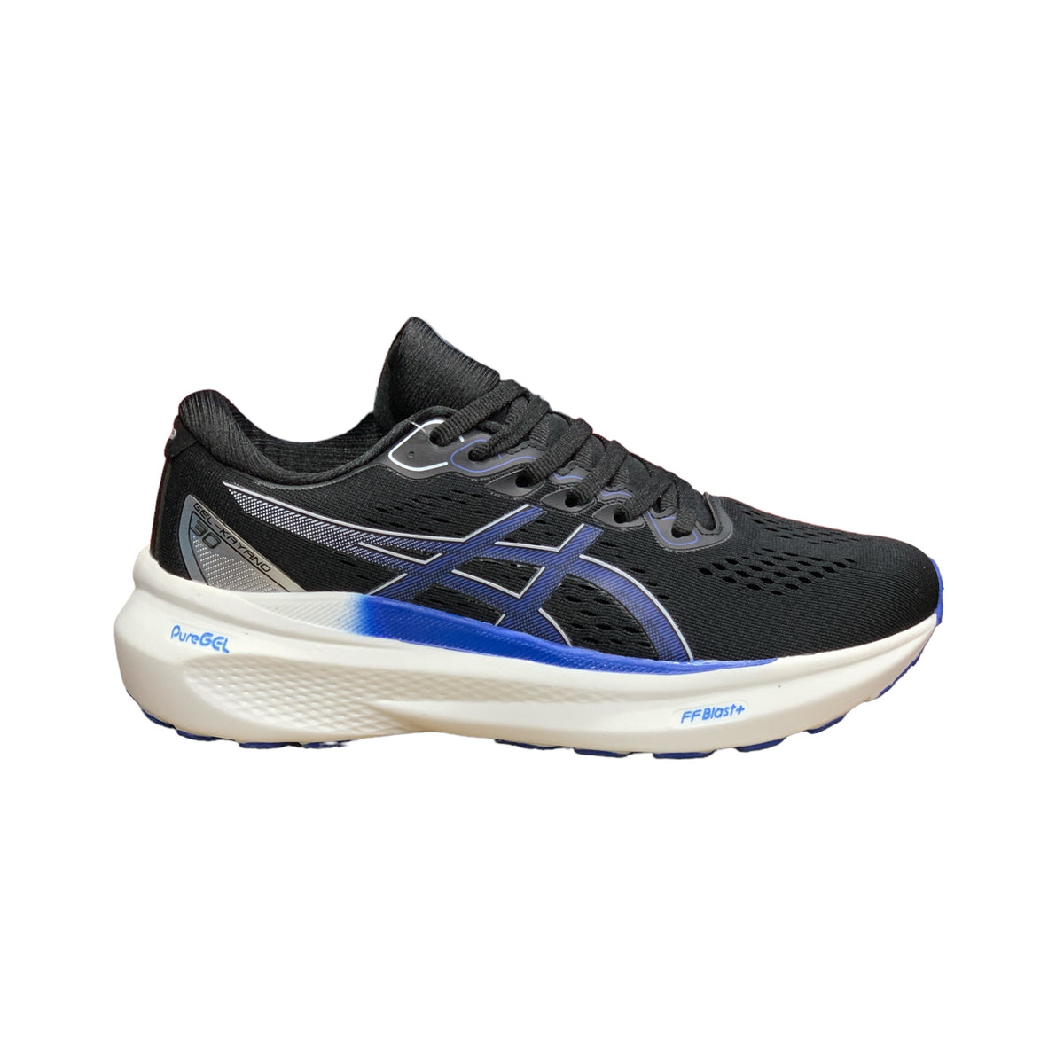 ASICS GEL KAYANO 30 BLUE BLACK WHITE  PREMIUM QUALITY