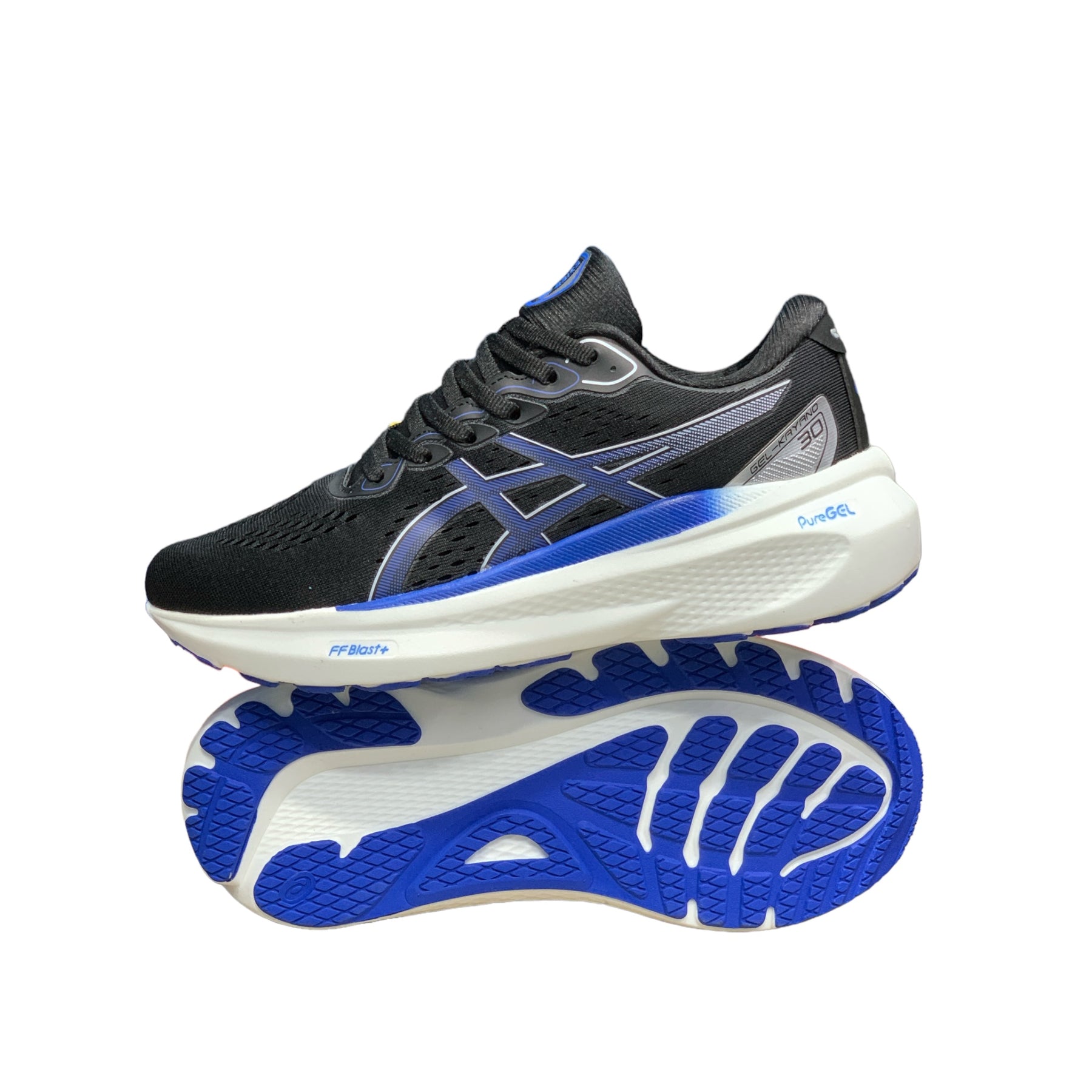 ASICS GEL KAYANO 30 BLUE BLACK WHITE  PREMIUM QUALITY