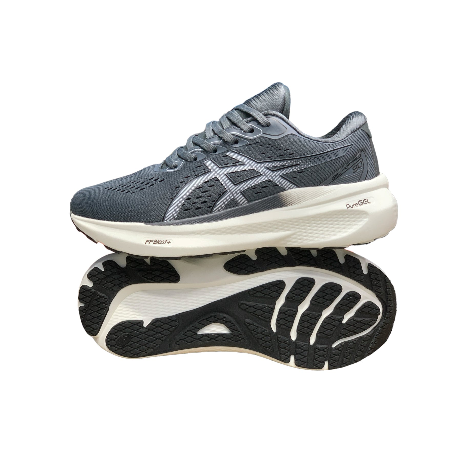 ASICS GEL KAYANO 30 GRAY WHITE PREMIUM QUALITY