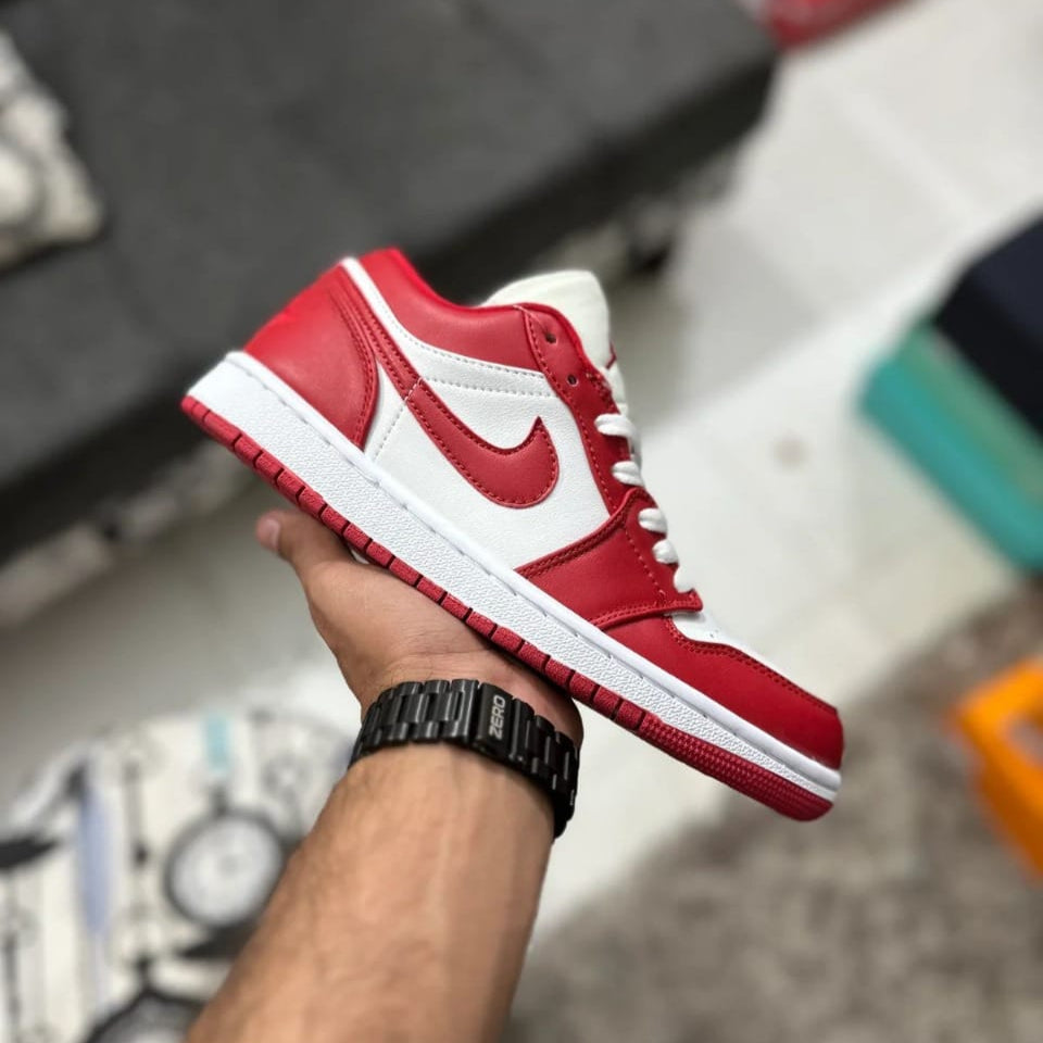 Nk Air Jordan 1 Lows Gym Red Premium Quality(Dot Perfect)