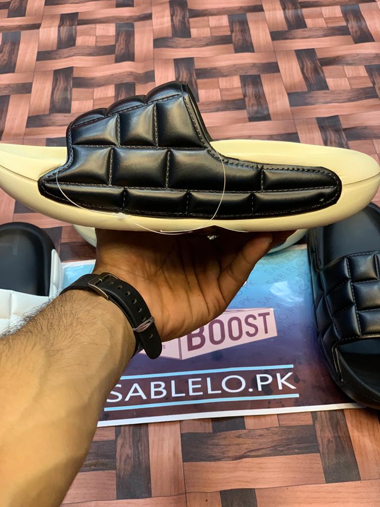 Balmain Slippers Box Beige Black - Premium Shoes from Sablelo.pk - Just Rs.4999! Shop now at Sablelo.pk