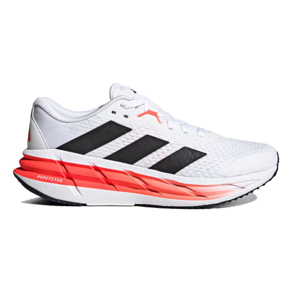Adidas AdiStar 3 White Orange Premium Quality (Dot Perfect)