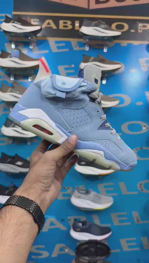Nike Jordan 6 Blue Premium Quality (Dot Perfect)