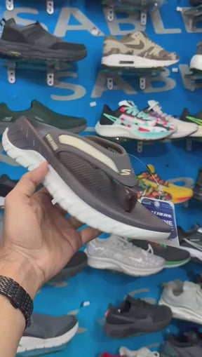 Skechers relax fit Flip Flop Brown Premium Quality (Dot perfect)