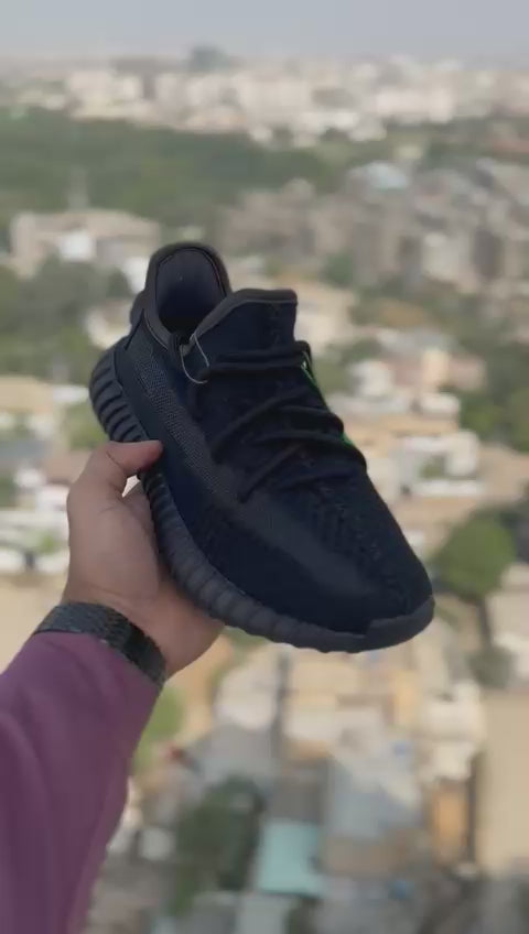 Adidas Yeezy 350 Triple Black Reflective Premium Quality (Dot Perfect)