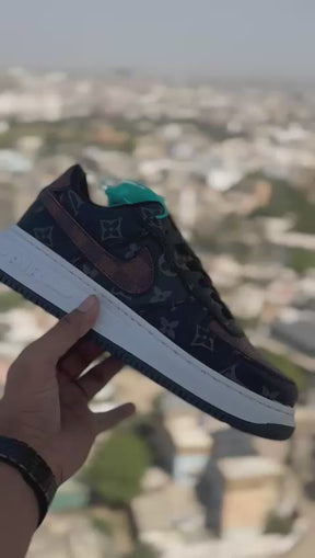 Nike AirForce LV Edition Black Coffee Premium Quality (Dot Perfect)
