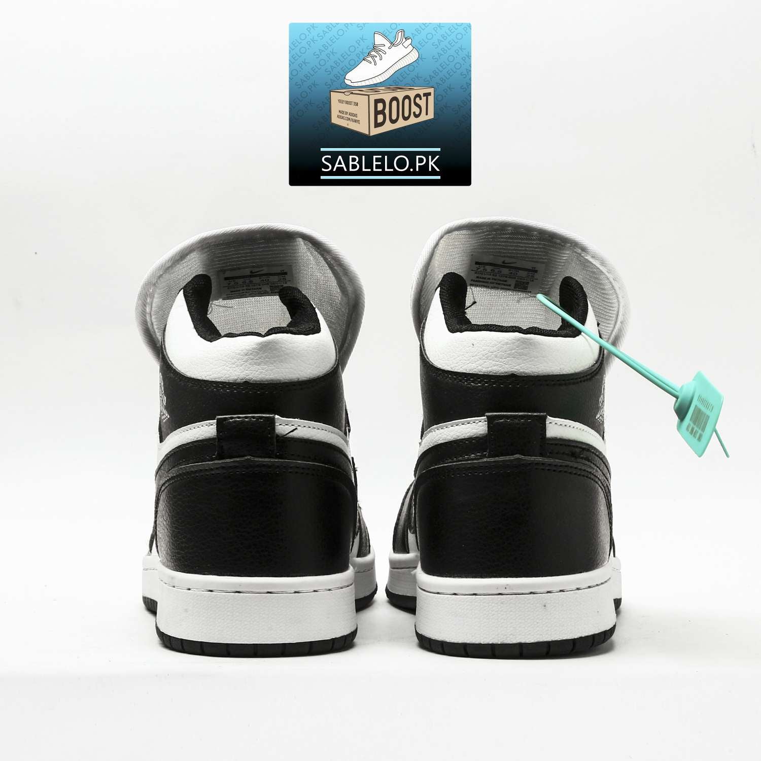 Jordan 1 High Top Black White - Premium Shoes from Sablelo.pk - Just Rs.5499! Shop now at Sablelo.pk