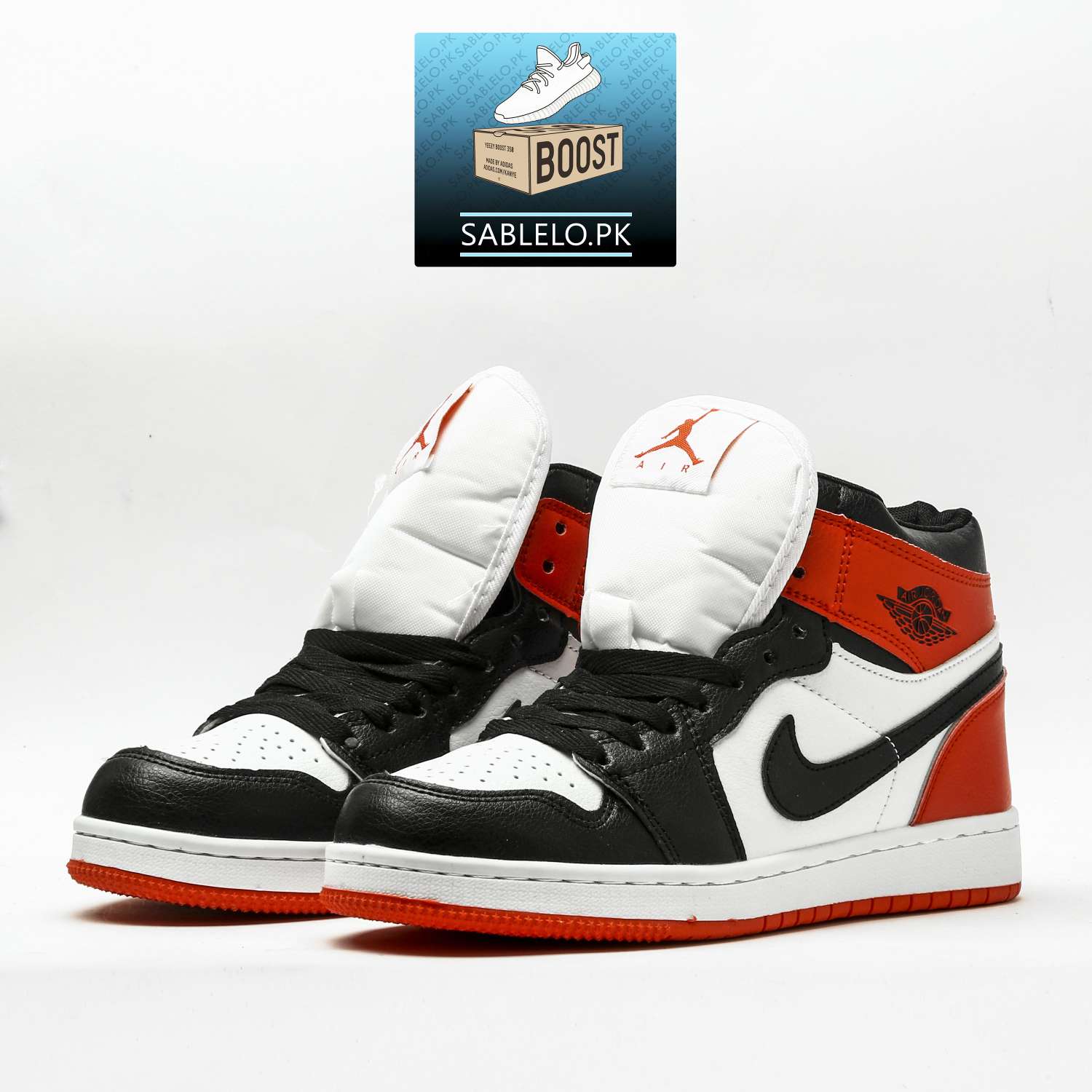 Jordan 1 High Top Red Black