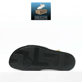 Versace Slippers Black Gold - Premium Shoes from perfectshop - Just Rs.2499! Shop now at Sablelo.pk