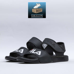 Fila Sandles Black - Premium Shoes from perfectshop - Just Rs.1499! Shop now at Sablelo.pk