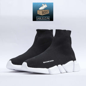 Balenciaga Speed Trainer Black White - Premium Shoes from perfectshop - Just Rs.4999! Shop now at Sablelo.pk