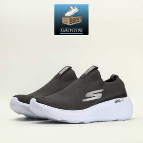 Sketchers UltraGo Gray White - Premium Shoes from Sablelo.pk - Just Rs.4499! Shop now at Sablelo.pk