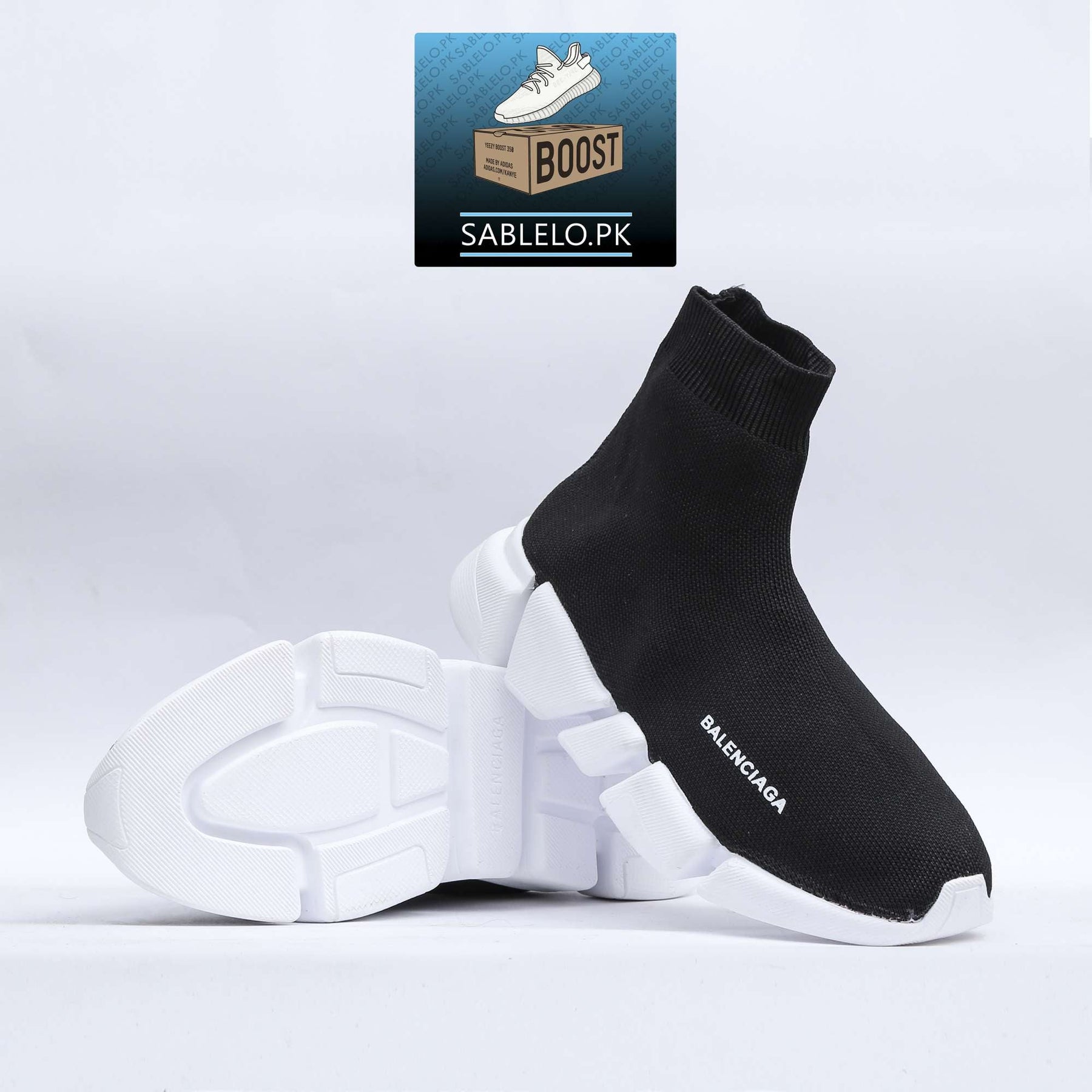 Balenciaga Speed Trainer Black White - Premium Shoes from perfectshop - Just Rs.4999! Shop now at Sablelo.pk