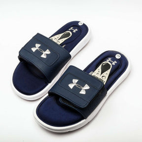 Under Armor slippers Blue - Premium Shoes from perfectshop - Just Rs.2499! Shop now at Sablelo.pk