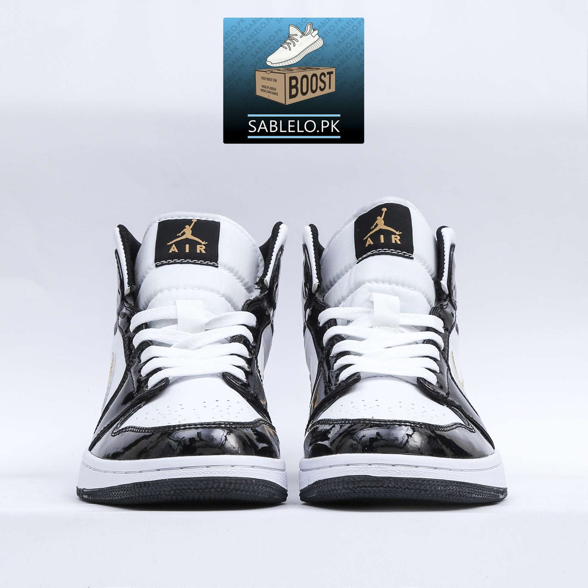 Nike Air Jordan 1 White Black Gold Premium - Premium Shoes from perfectshop - Just Rs.6999! Shop now at Sablelo.pk