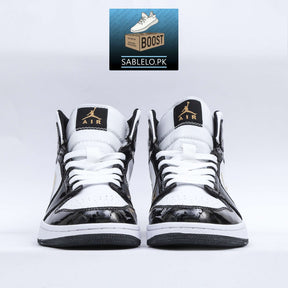 Nike Air Jordan 1 White Black Gold Premium - Premium Shoes from perfectshop - Just Rs.6999! Shop now at Sablelo.pk