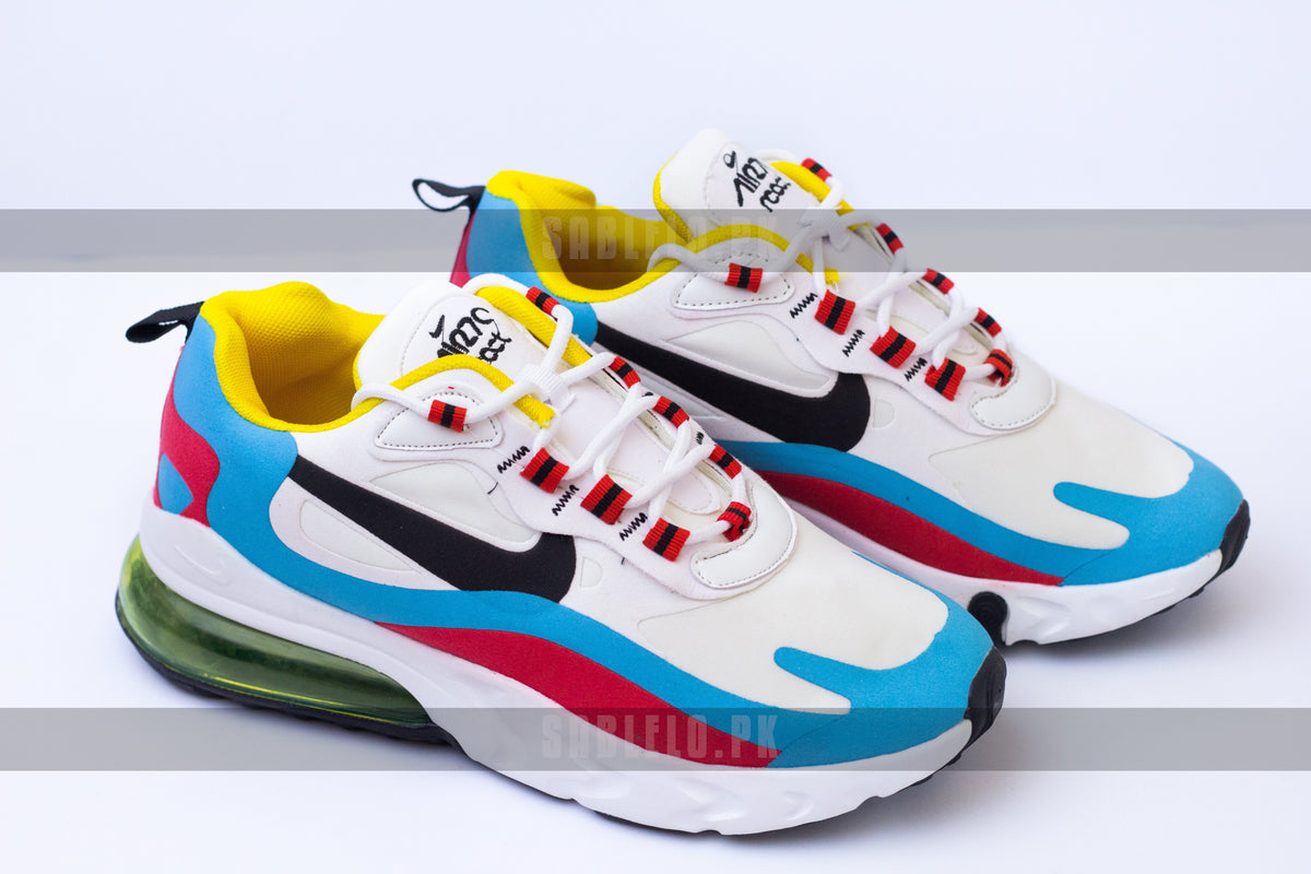 Nike React 270 Yellow base - Premium Shoes from Sablelo.pk - Just Rs.2499! Shop now at Sablelo.pk