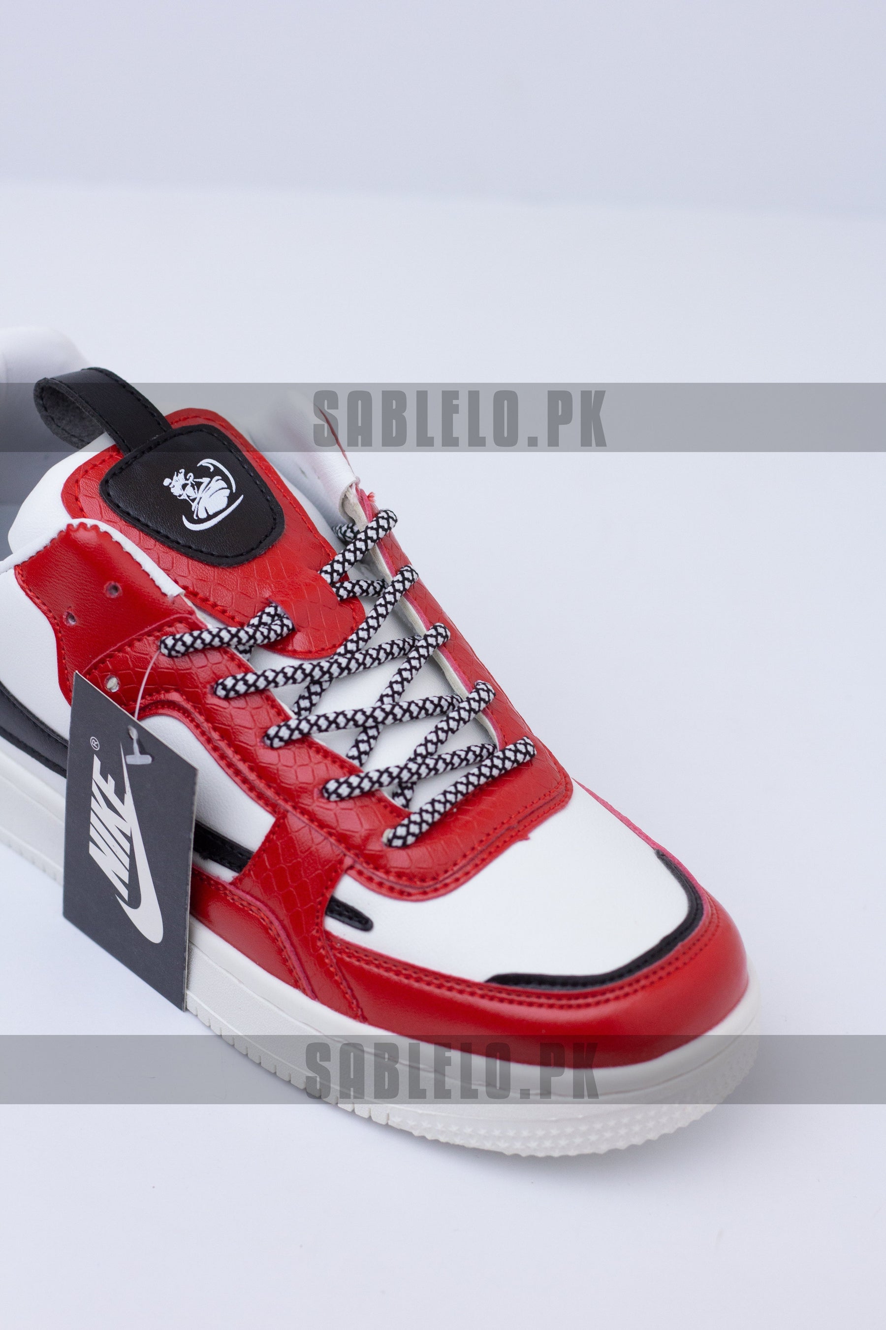 Airforce Bekhook Red White Black - Premium Shoes from Sablelo.pk - Just Rs.2999! Shop now at Sablelo.pk