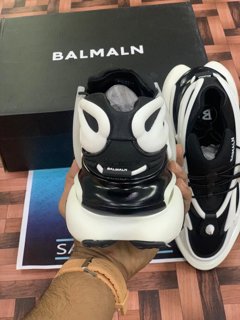 BalmaIn Paris White Black - Premium Shoes from perfectshop - Just Rs.21999! Shop now at Sablelo.pk