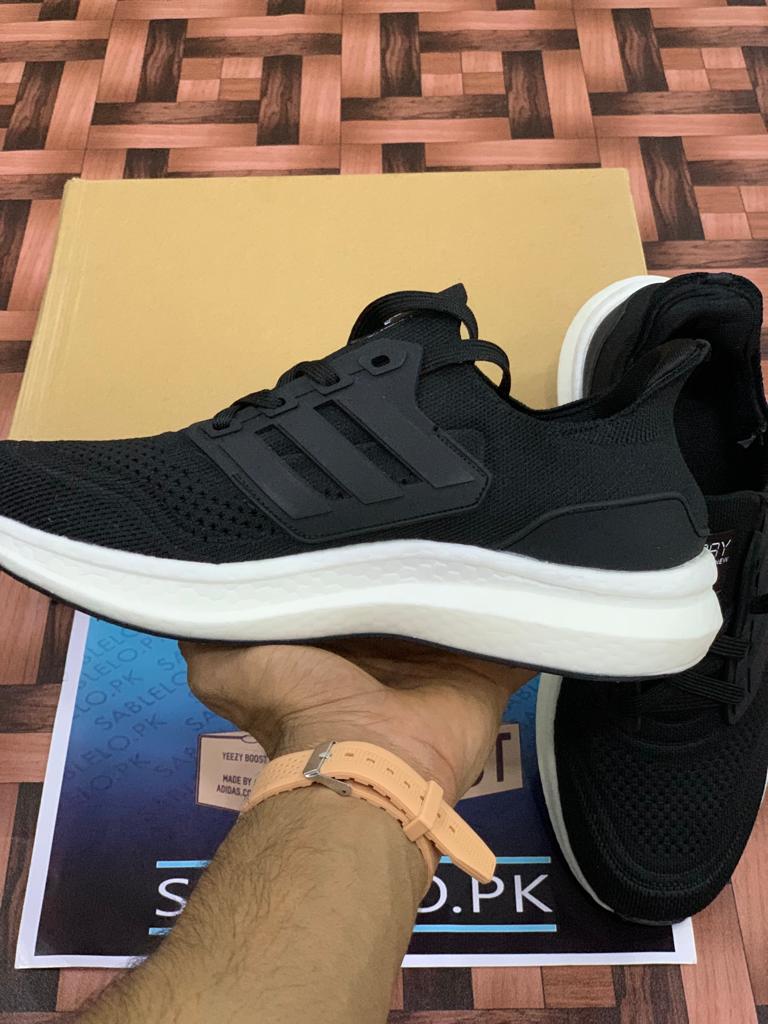 Fashion Ultraboost Black White - Premium Shoes from perfectshop - Just Rs.4000! Shop now at Sablelo.pk