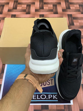 Fashion Ultraboost Black White - Premium Shoes from perfectshop - Just Rs.4000! Shop now at Sablelo.pk
