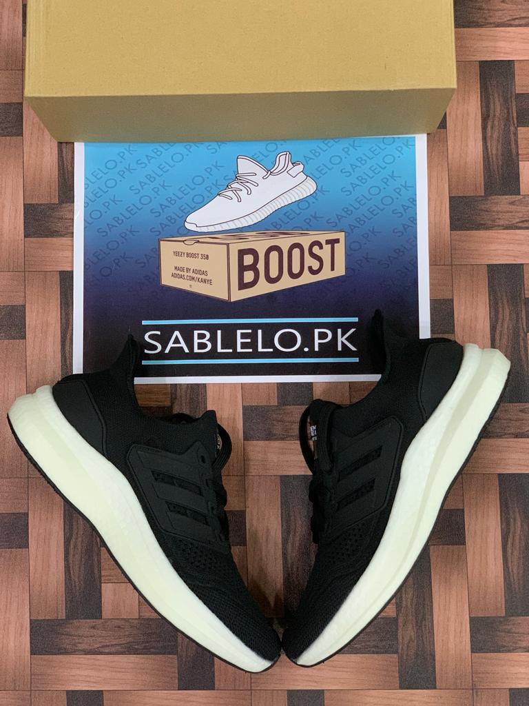 Fashion Ultraboost Black White - Premium Shoes from perfectshop - Just Rs.4000! Shop now at Sablelo.pk