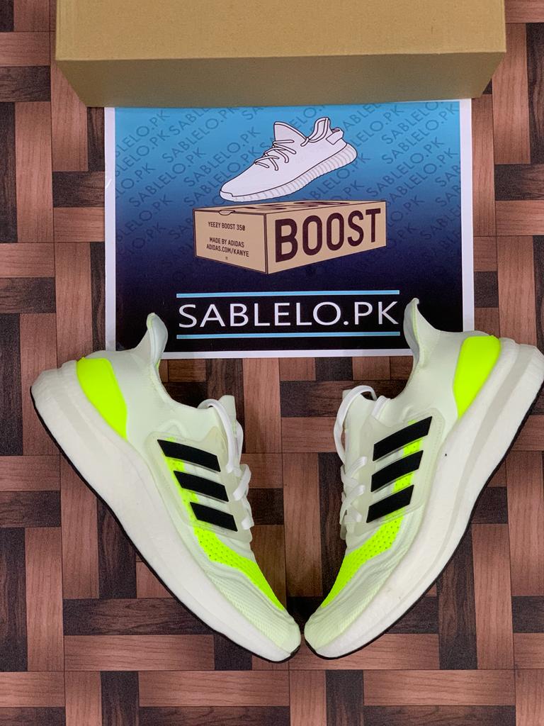 Fashion Ultraboost White Green Black - Premium Shoes from perfectshop - Just Rs.3999! Shop now at Sablelo.pk