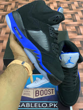 Jordan 5 Wings Blue Black Multi Shade(Dot Perfect) - Premium Shoes from perfectshop - Just Rs.11999! Shop now at Sablelo.pk