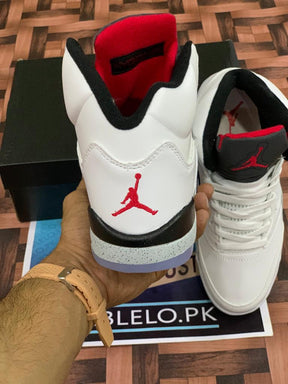 Jordan 5 Wings White (Dot Perfect) - Premium Shoes from shoes - Just Rs.11999! Shop now at Sablelo.pk