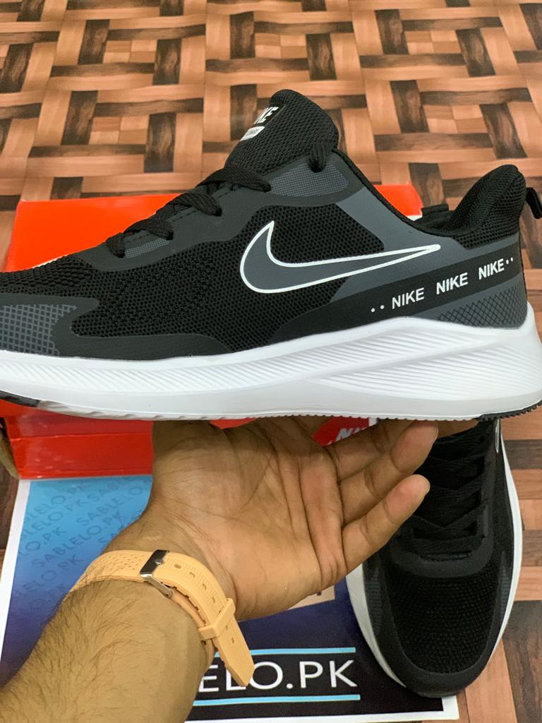 Nike Zoom Guide Black White - Premium Shoes from perfectshop - Just Rs.4499! Shop now at Sablelo.pk