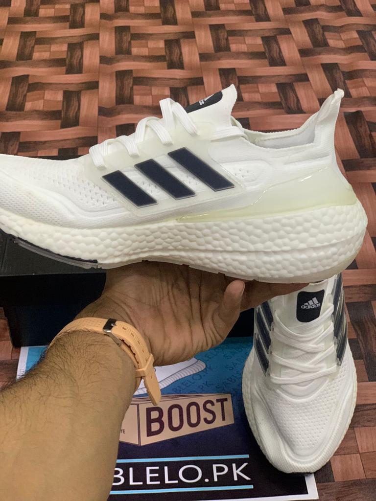 Ultraboost 2021 White purple - Premium Shoes from perfectshop - Just Rs.5999! Shop now at Sablelo.pk