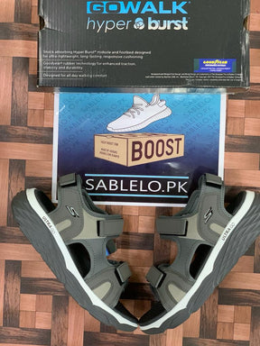 Sketchers Sandals Gray With Gray Sole - Premium Shoes from perfectshop - Just Rs.6499! Shop now at Sablelo.pk