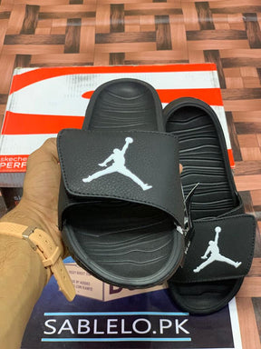Jordan Slides Black - Premium Shoes from perfectshop - Just Rs.2499! Shop now at Sablelo.pk