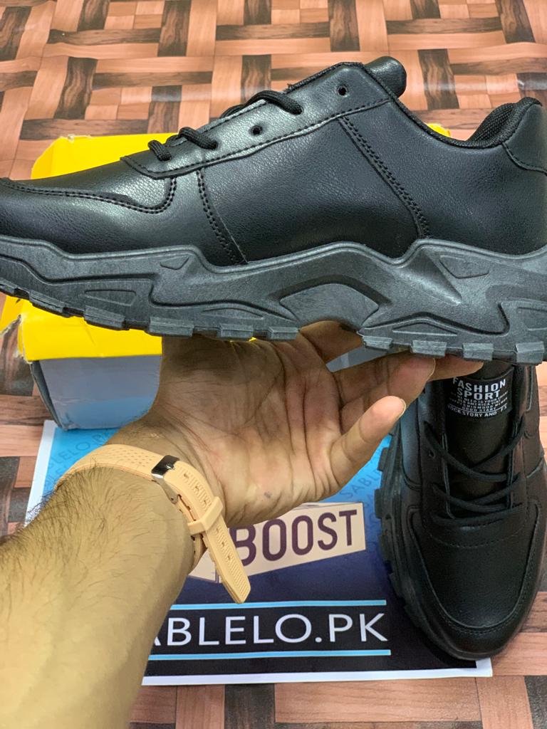 Nike Fashion Big Sole Triple Black