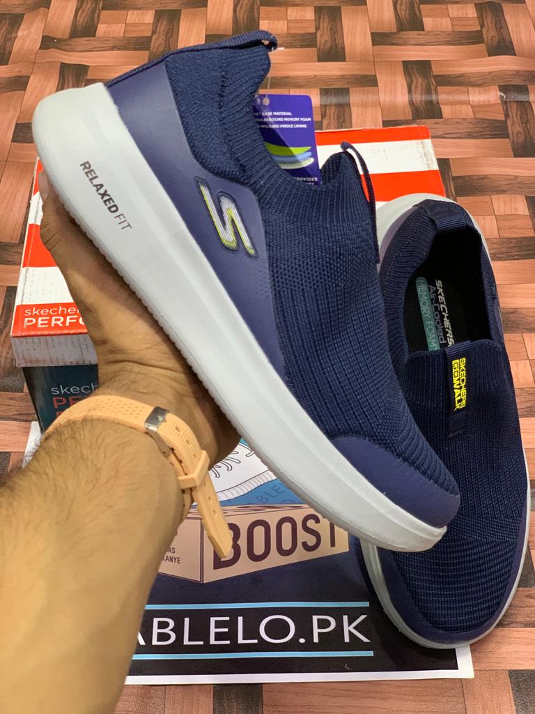 Sketchers Relax Fit Navy Blue