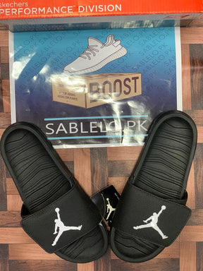 Jordan Slides Black - Premium Shoes from perfectshop - Just Rs.2499! Shop now at Sablelo.pk