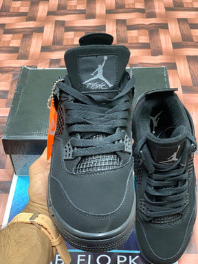 Nike Air Jordan 4 Triple Black Premium Batch