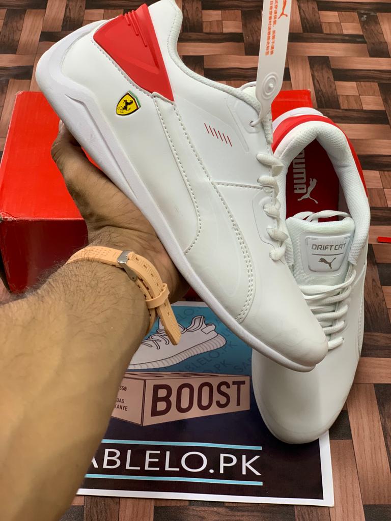 Puma Ferrari White red