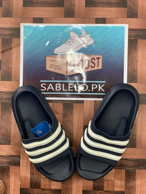 Adidas Adelitte Slides Blue White Premium Quality - Premium Shoes from Sablelo.pk - Just Rs.3199! Shop now at Sablelo.pk