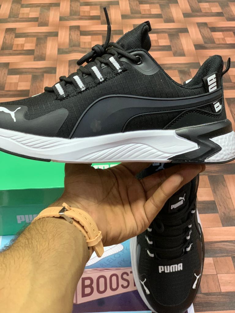 Puma Casual Shoes Black White