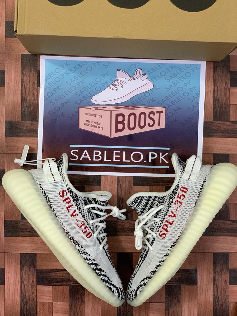 Yeezy Boost 350 V2 Zebra - Premium Shoes from Sablelo.pk - Just Rs.7999! Shop now at Sablelo.pk