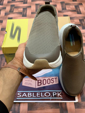 ArchFit Skechers Khaki Premium Quality (Dot Perfect) - Premium Shoes from Sablelo.pk - Just Rs.6499! Shop now at Sablelo.pk