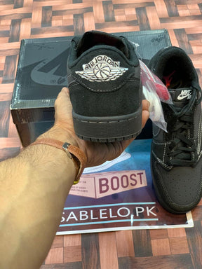 Aj-1 Lows X Traviis Scottt Premium Quality (Dot Perfect) - Premium Shoes from Sablelo.pk - Just Rs.10999! Shop now at Sablelo.pk